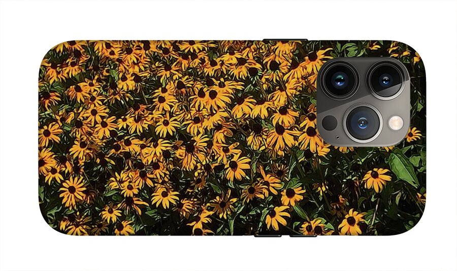 Field of Yellow Flowers - Phone Case