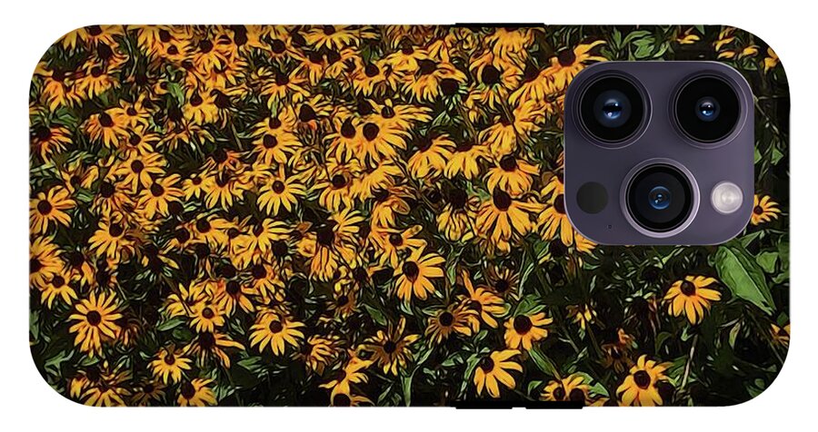 Field of Yellow Flowers - Phone Case