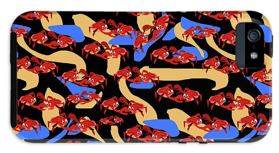 Fighting Crabbies Pattern - Phone Case