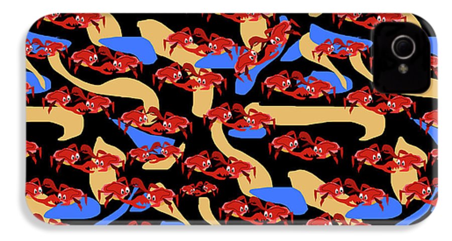 Fighting Crabbies Pattern - Phone Case