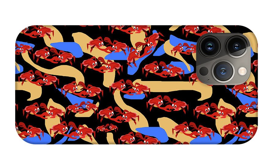 Fighting Crabbies Pattern - Phone Case