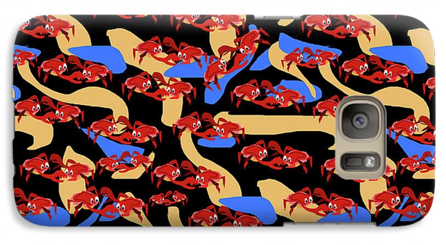 Fighting Crabbies Pattern - Phone Case