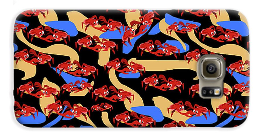 Fighting Crabbies Pattern - Phone Case