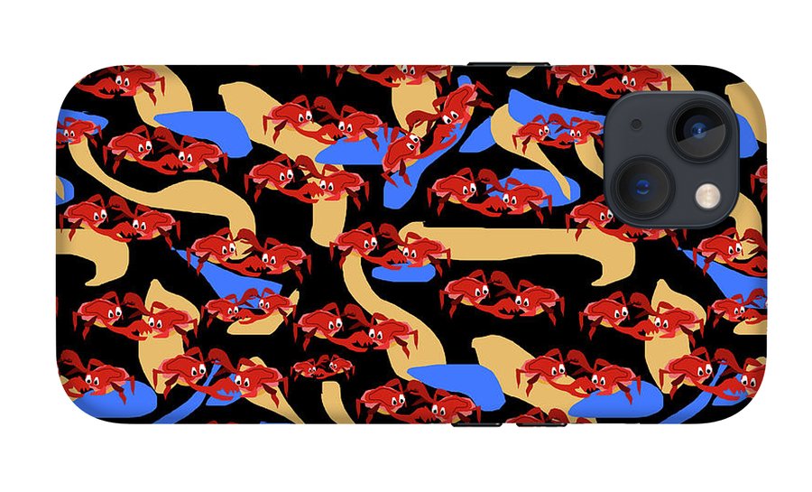 Fighting Crabbies Pattern - Phone Case
