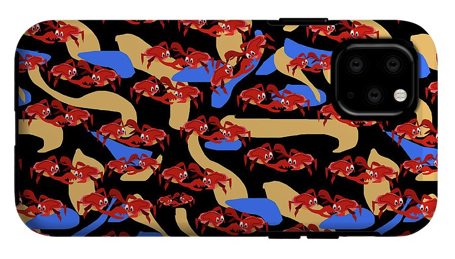 Fighting Crabbies Pattern - Phone Case