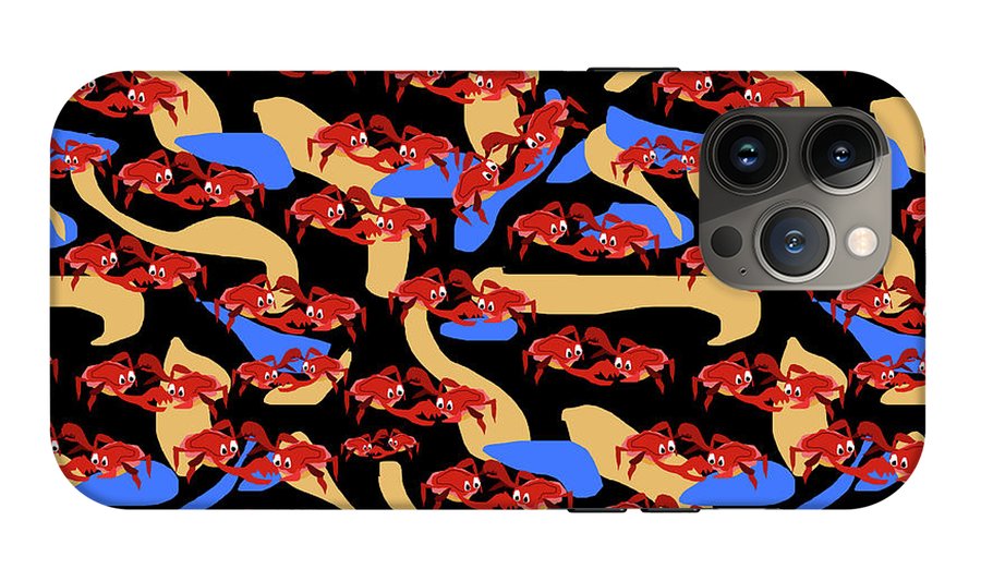 Fighting Crabbies Pattern - Phone Case