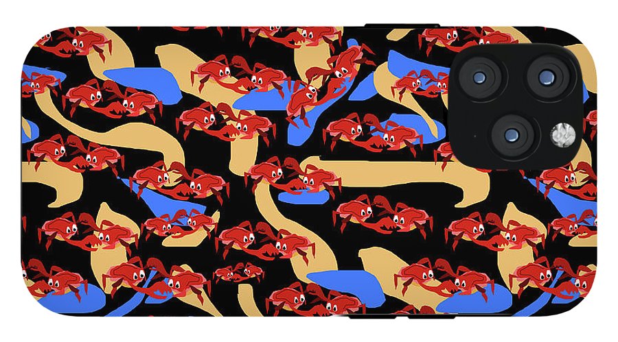 Fighting Crabbies Pattern - Phone Case