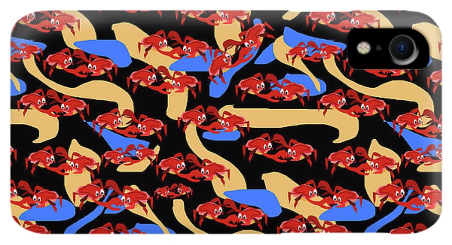 Fighting Crabbies Pattern - Phone Case