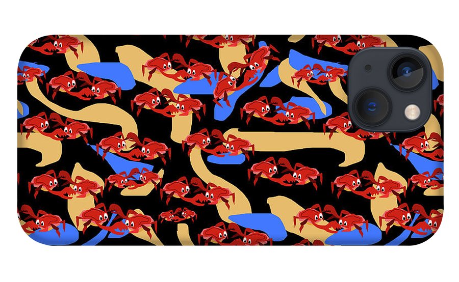 Fighting Crabbies Pattern - Phone Case