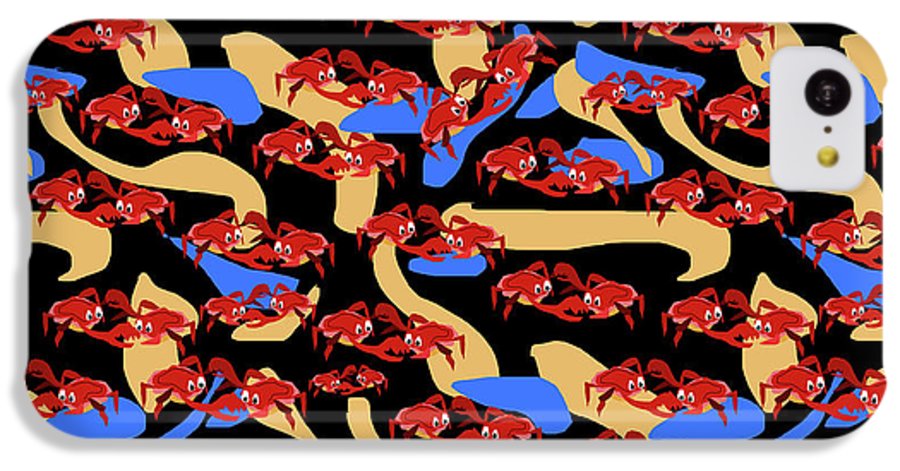 Fighting Crabbies Pattern - Phone Case