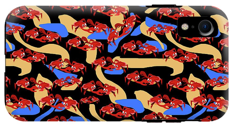 Fighting Crabbies Pattern - Phone Case