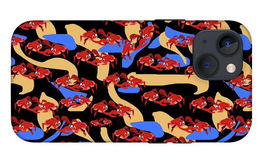 Fighting Crabbies Pattern - Phone Case