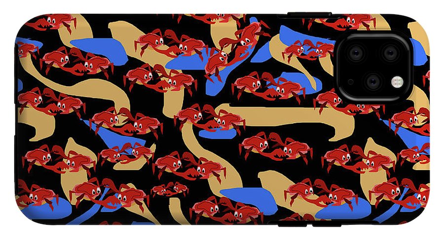 Fighting Crabbies Pattern - Phone Case