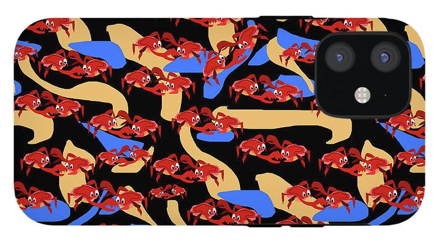Fighting Crabbies Pattern - Phone Case