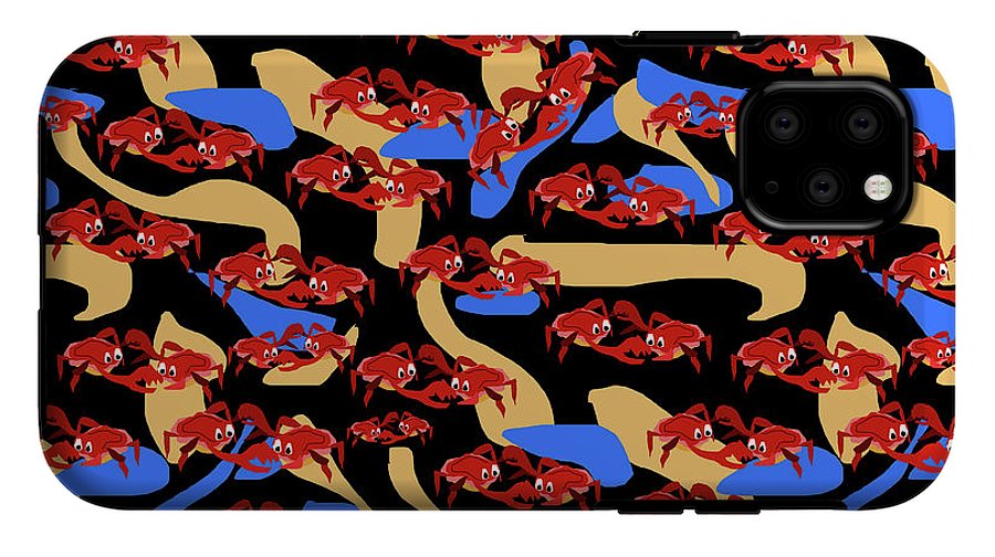 Fighting Crabbies Pattern - Phone Case