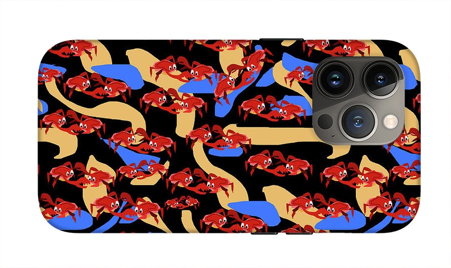 Fighting Crabbies Pattern - Phone Case