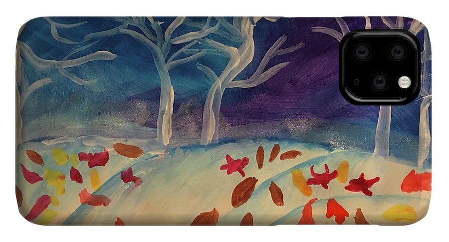 First Snow Came Early - Phone Case