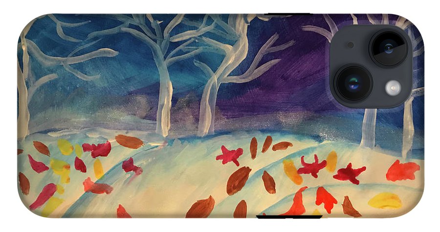 First Snow Came Early - Phone Case
