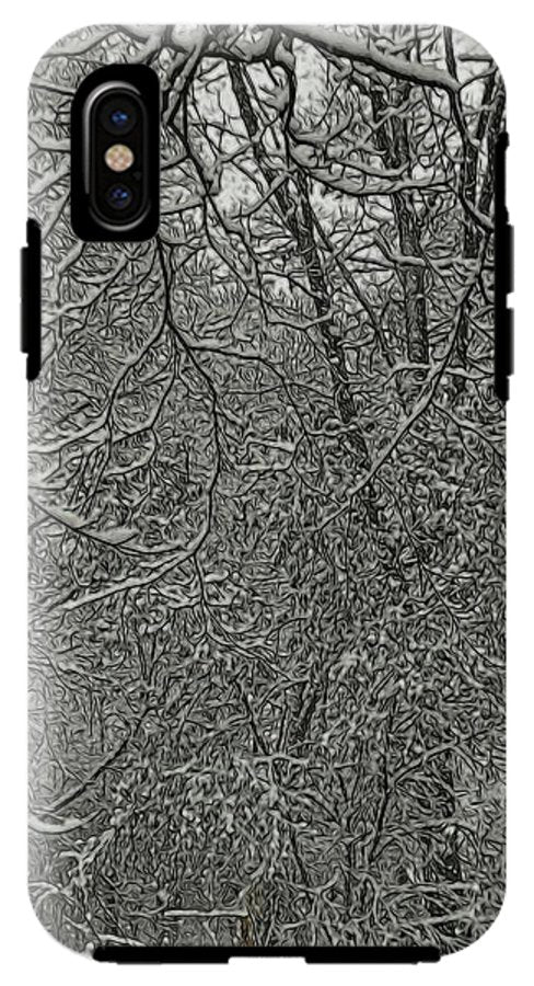 First Winter Snow - Phone Case