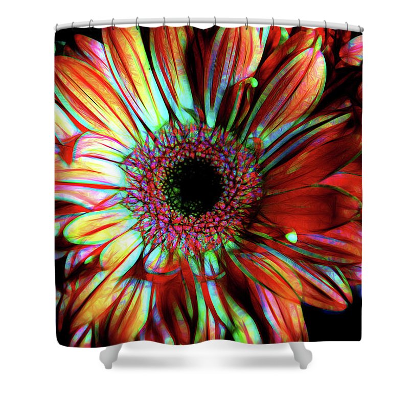 Flowers 133 - Shower Curtain