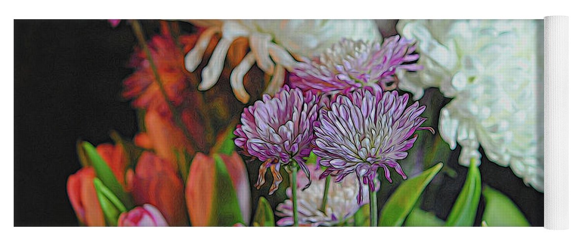 Flowers 202 - Yoga Mat