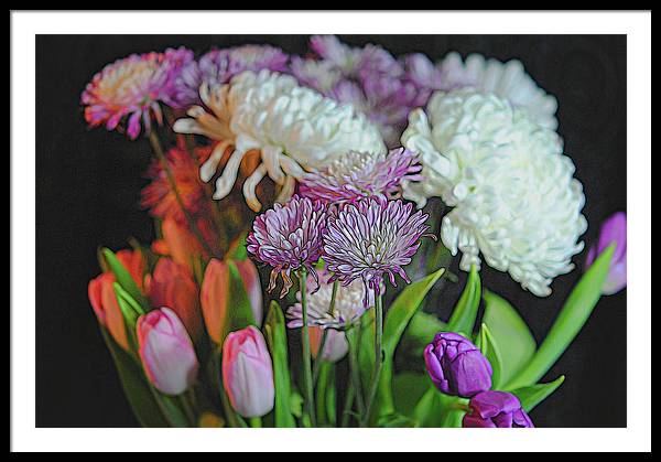 Flowers 202 - Framed Print