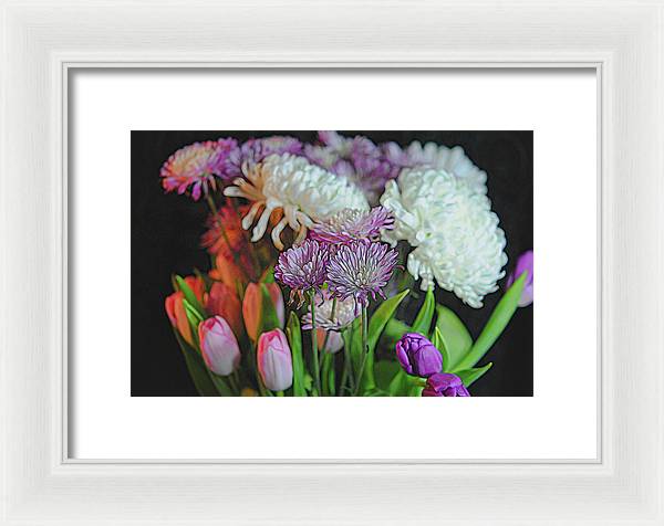Flowers 202 - Framed Print