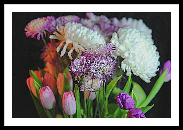 Flowers 202 - Framed Print