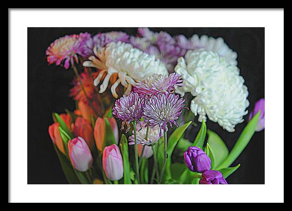 Flowers 202 - Framed Print