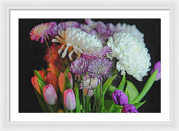 Flowers 202 - Framed Print