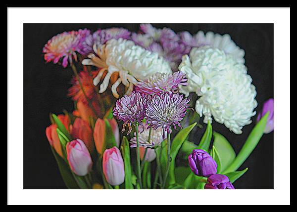 Flowers 202 - Framed Print