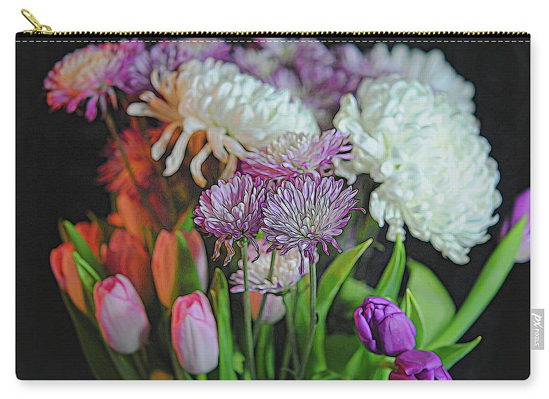 Flowers 202 - Carry-All Pouch