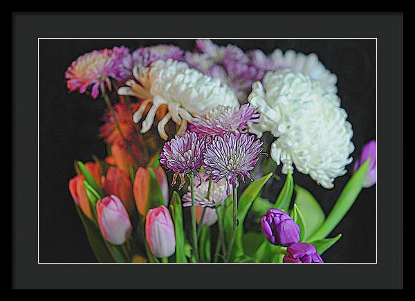 Flowers 202 - Framed Print