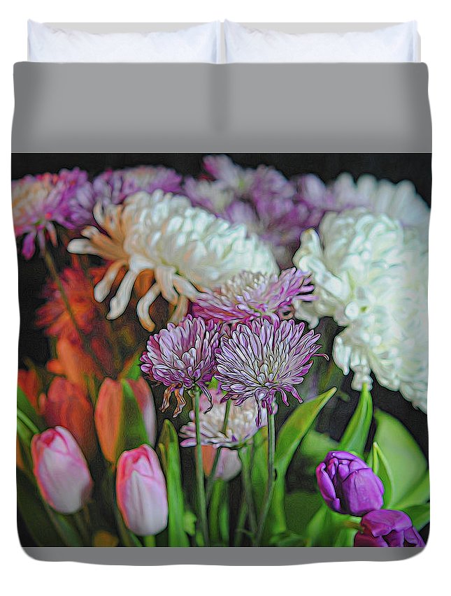 Flowers 202 - Duvet Cover