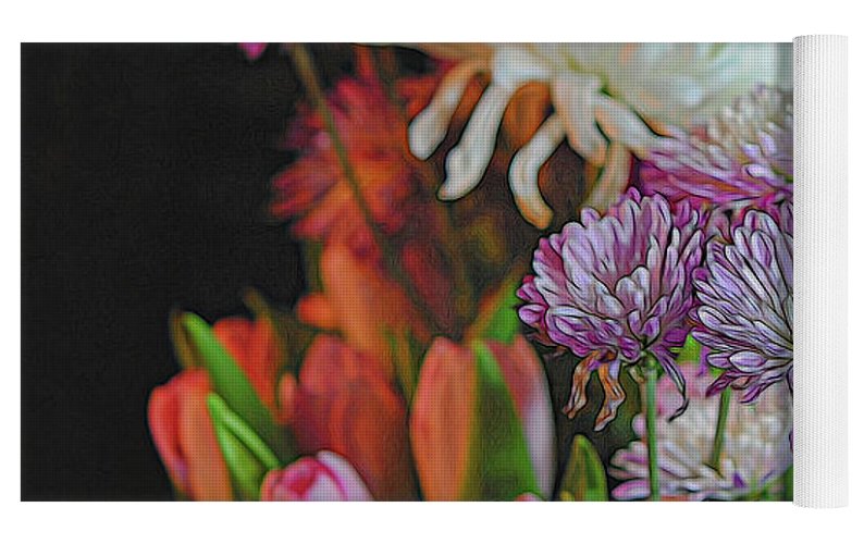 Flowers 202 - Yoga Mat
