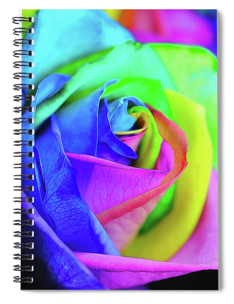 Flowers 2337 - Spiral Notebook
