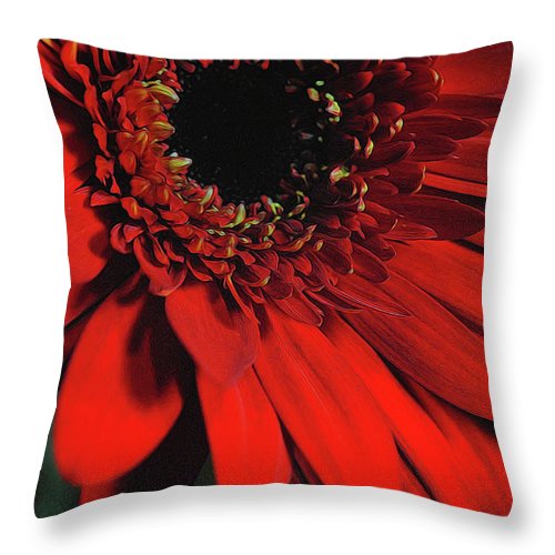 Flowers 2406 - Throw Pillow