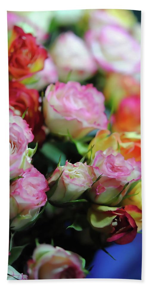 Flowers 260 - Beach Towel