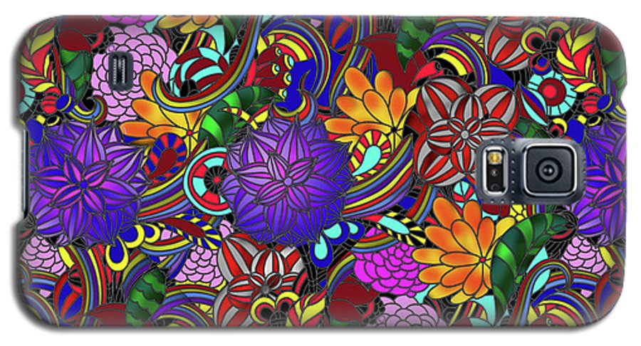 Flowers and Rainbows - Phone Case