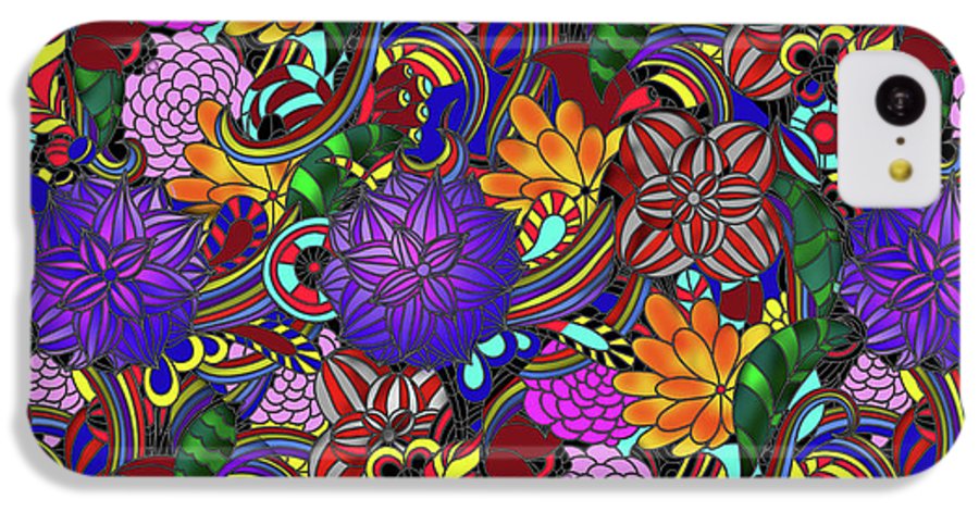 Flowers and Rainbows - Phone Case