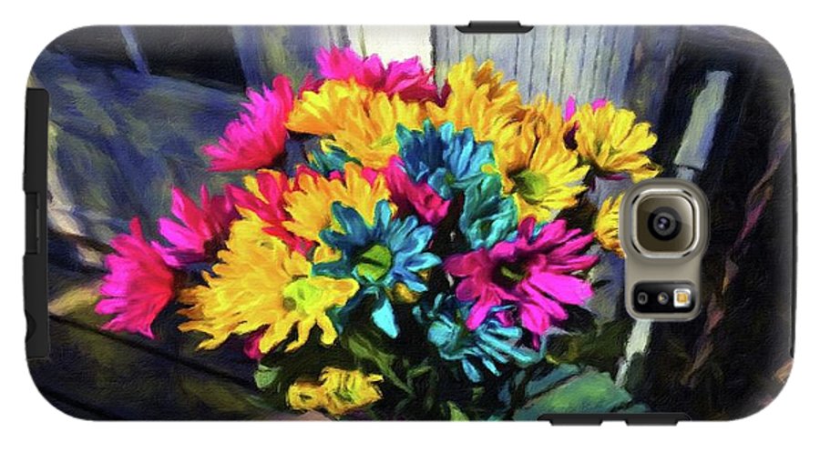 Flowers At The Door - Phone Case