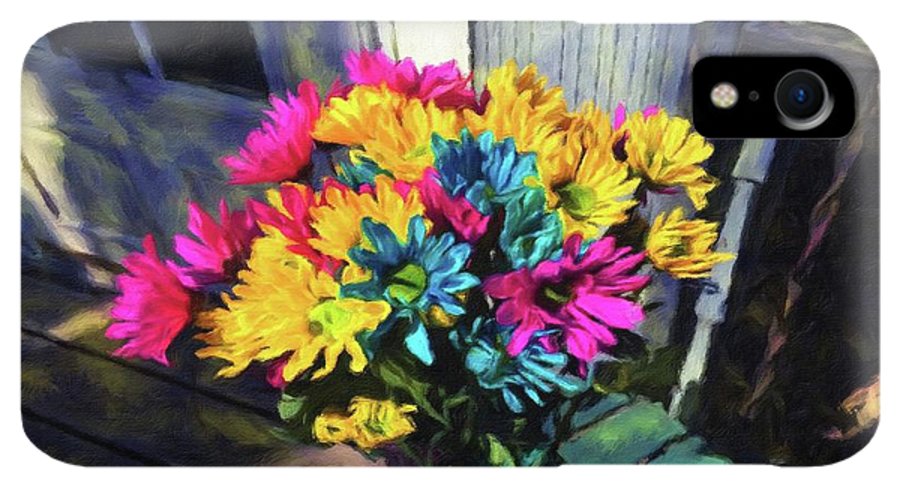 Flowers At The Door - Phone Case