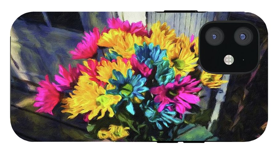 Flowers At The Door - Phone Case