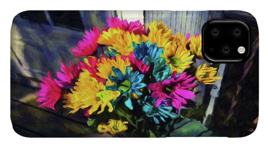 Flowers At The Door - Phone Case