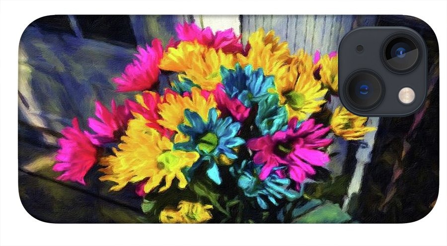 Flowers At The Door - Phone Case