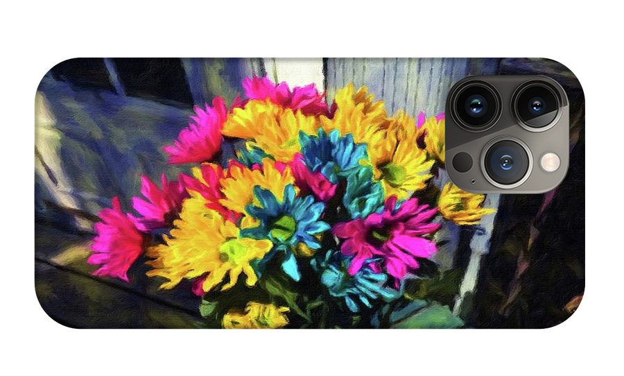 Flowers At The Door - Phone Case