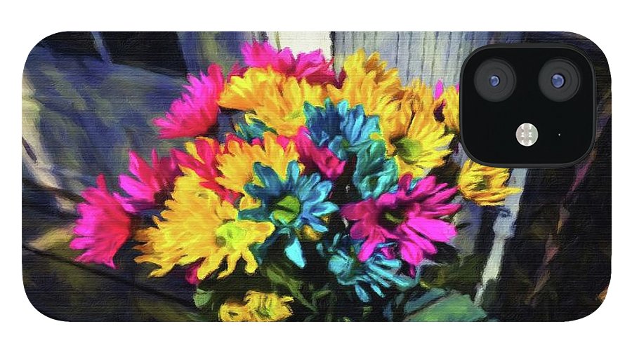 Flowers At The Door - Phone Case