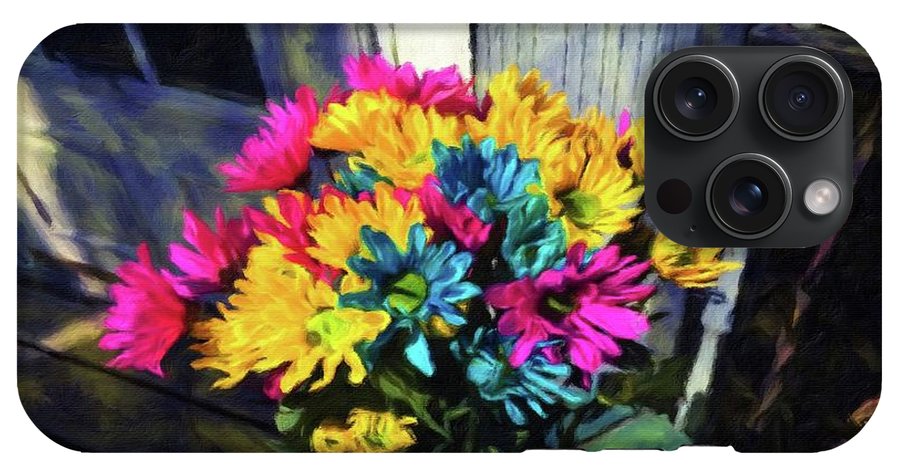 Flowers At The Door - Phone Case