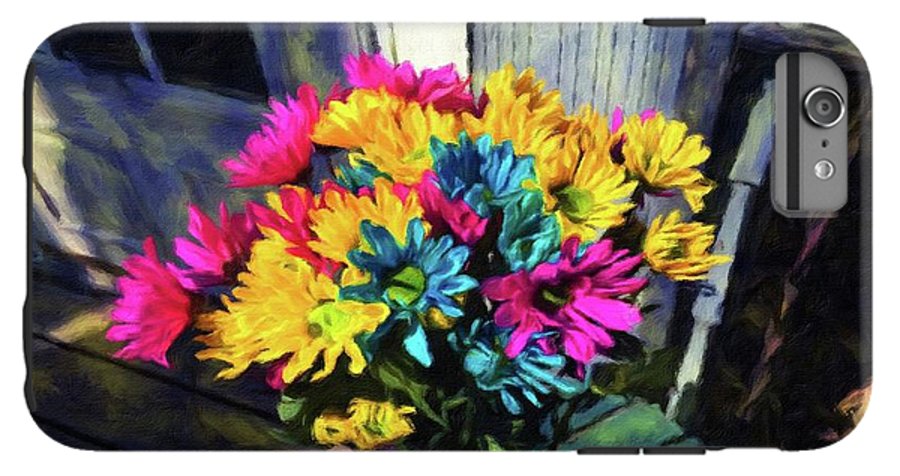 Flowers At The Door - Phone Case