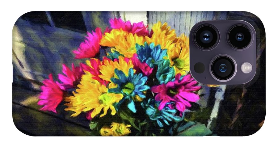 Flowers At The Door - Phone Case